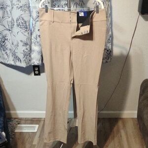 Apt. 9 Tan Straight Leg Pants